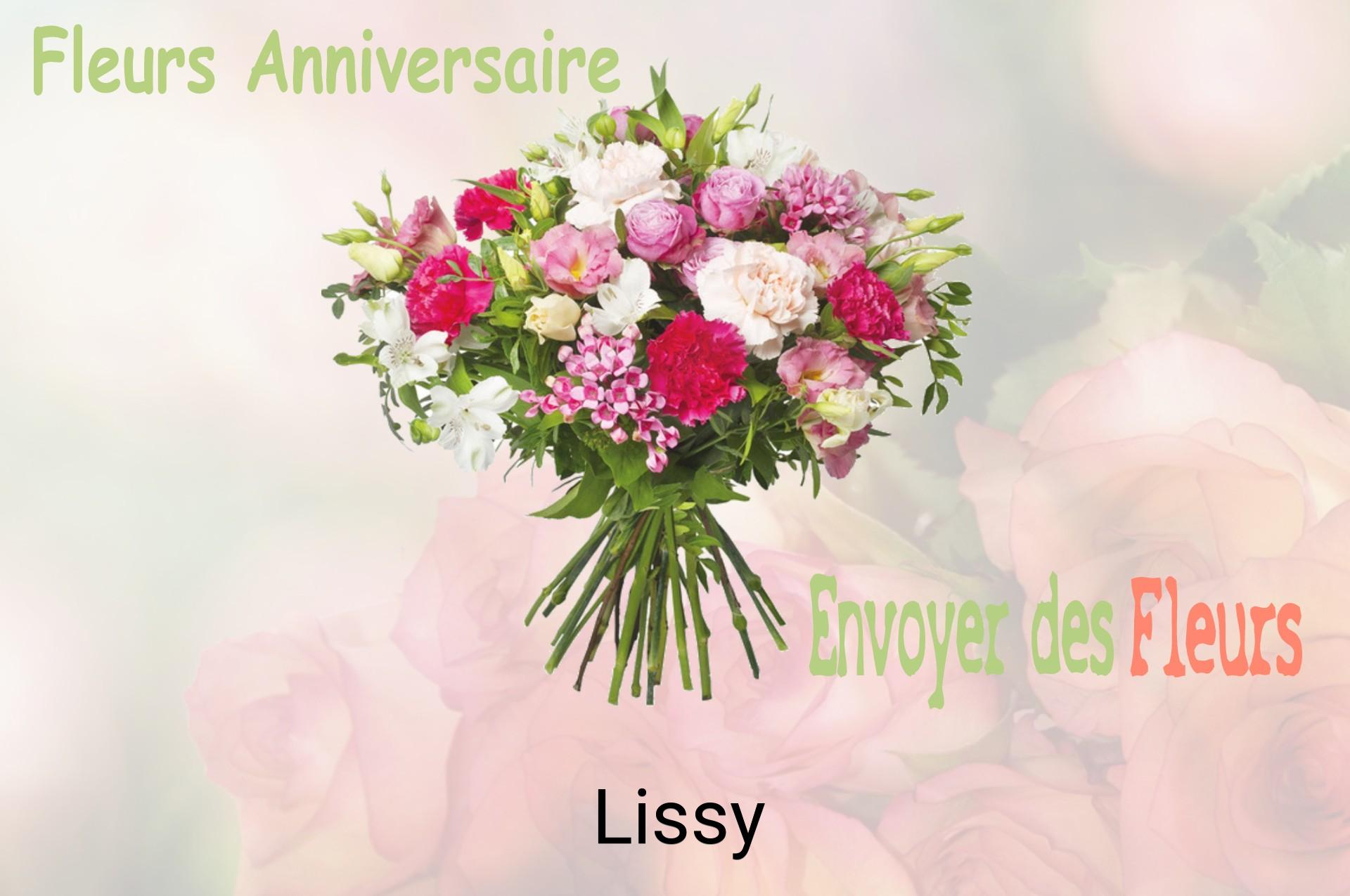 Bouquet de fleurs d’anniversaire livré à Lissy